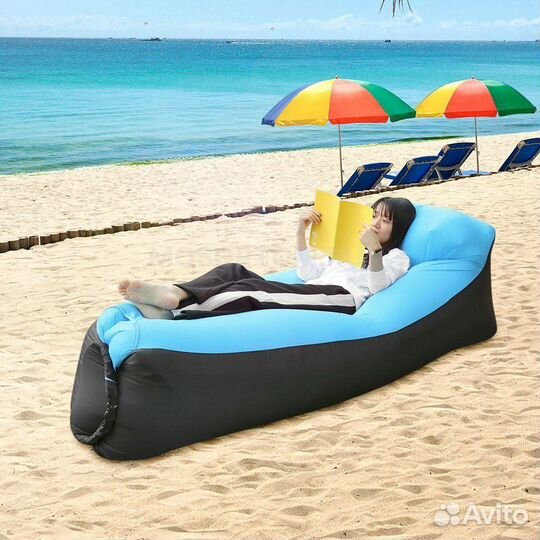 Надувной диван-гамак для пляжа и отдыха