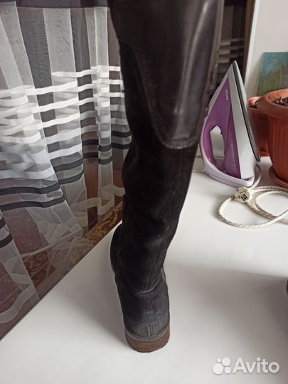 Сапоги женские натуральная кожа