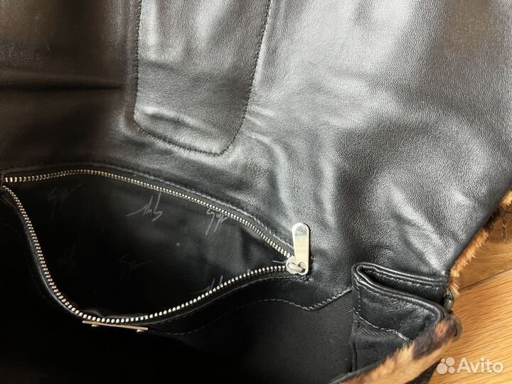 Giuseppe Zanotti клатч леопард