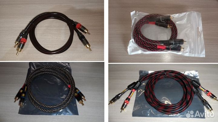 Межблочные экранированные кабели RCA-RCA