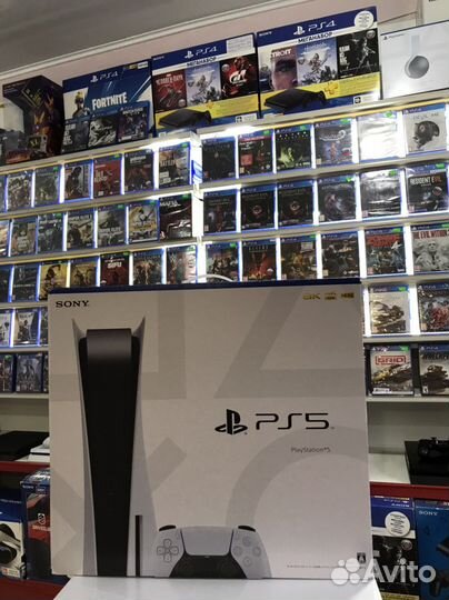 Sony playstation 5 ps5 с дисководом 1200a