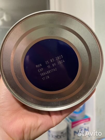 Детское питание смесь nan