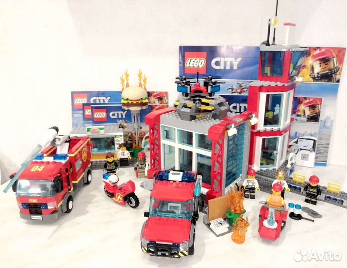 Lego city 60214/60215/42023