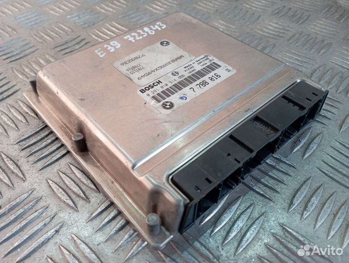 Блок управления двигателем BMW 5 E39 7788016, 0281010314 Дизель 3.0 2001