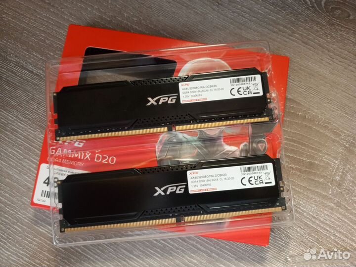 Оперативная память adata XPG gammix D20 16gb