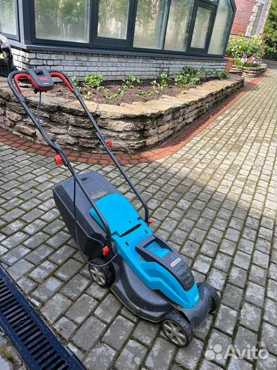 Триммер электрический, газонокосилка