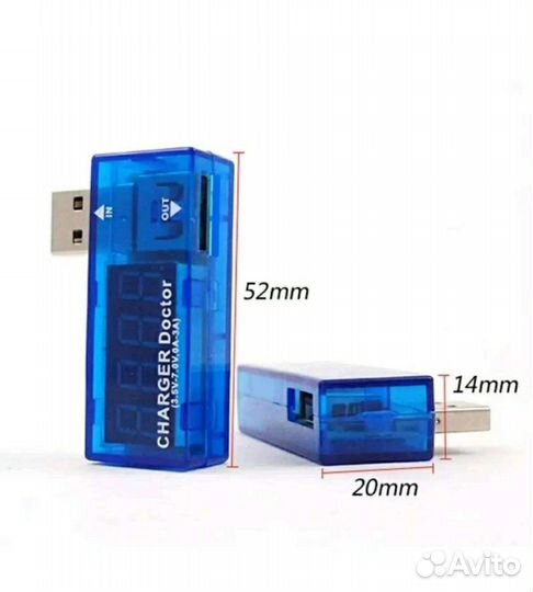 Цифровой USB тестер