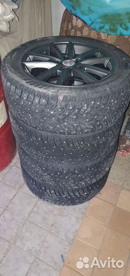 Колеса на зимней резине 205/55/16 5x114.3