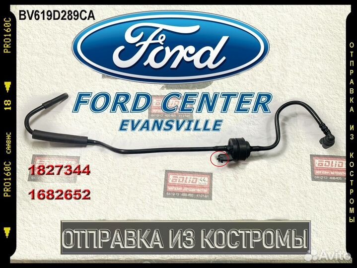 Трубка системы охлаждения Ford Focus III, C-Max