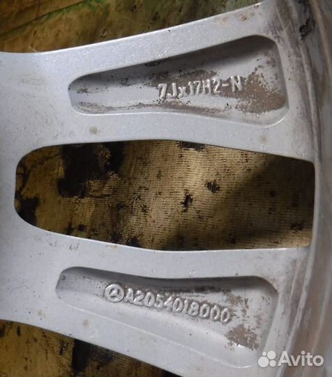 Диски литые бу R17 Mercedes C205 4018000