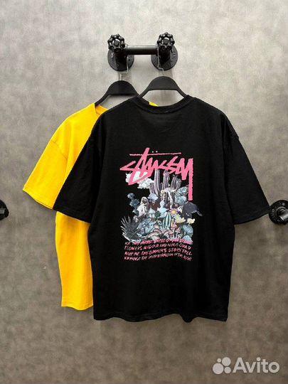 Футболка оверсайз Stussy