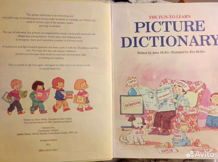 The Fun-To-Learn Picture Dictionary