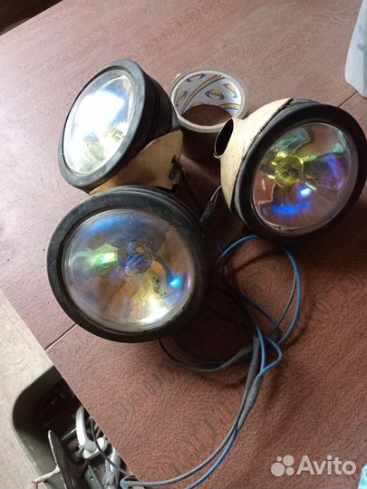 Фонари дальнего света, противотуманки