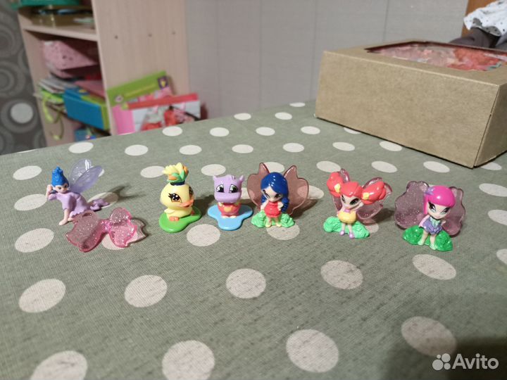 Фигурки винкс из журнала и киндера