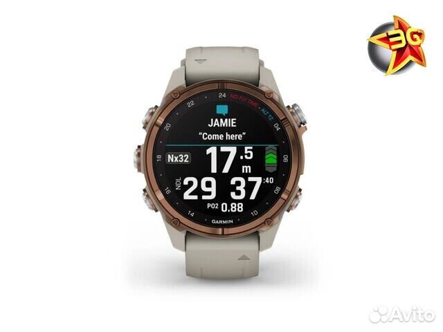 Часы Garmin Descent Mk3i 43мм Bronze 010-02753-14