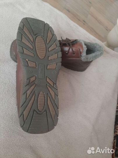 Полуботинки зимние на натуральном меху