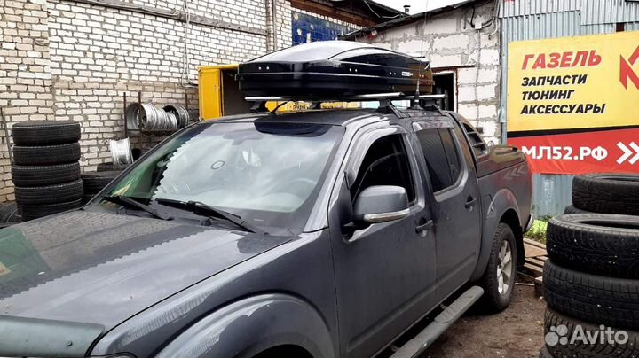 Бокс MaxBox PRO 520 черный глянец nissan navara