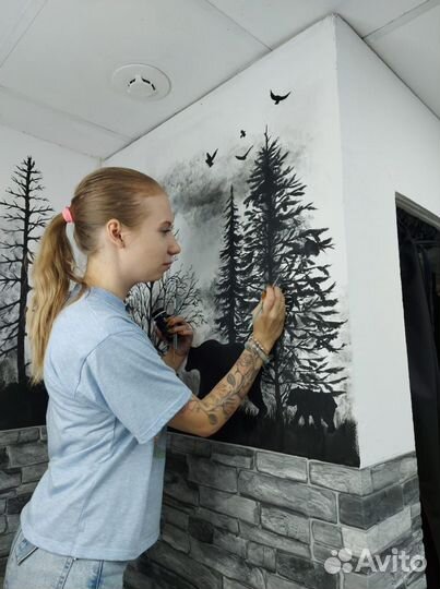 Художник роспись стен