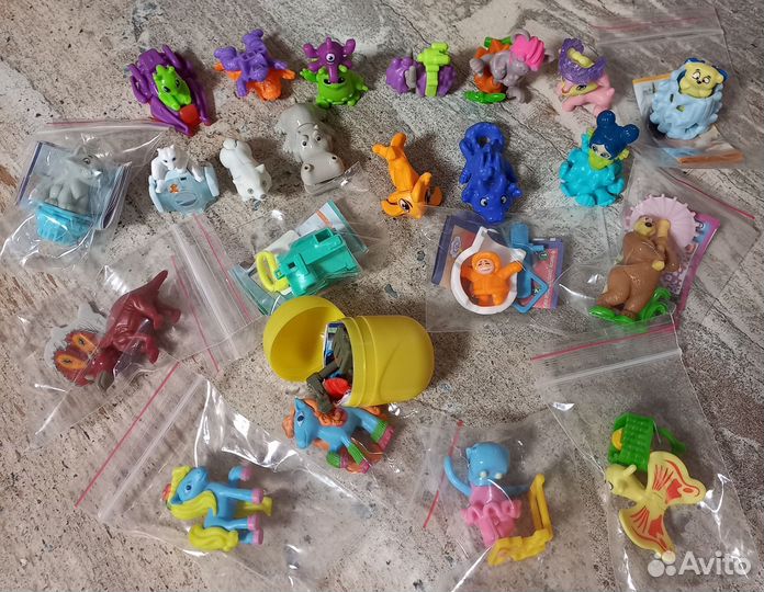Игрушки из киндера