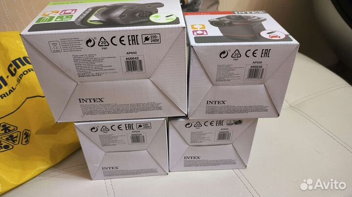 Насос intex прикуриватель сеть аккумулятор