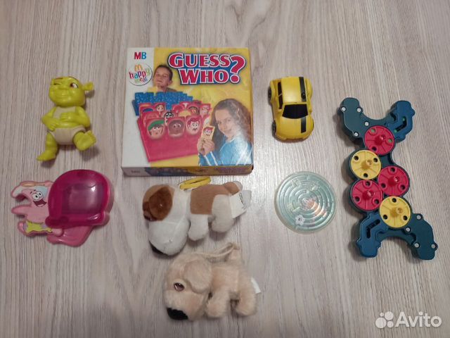 Игрушки для детей из макдональдса