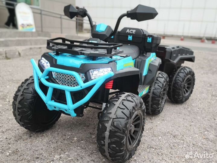 Квадроцикл с прицепом