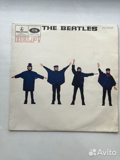 LP The Beatles - Help/ Rock 1965 Parlophone Orig