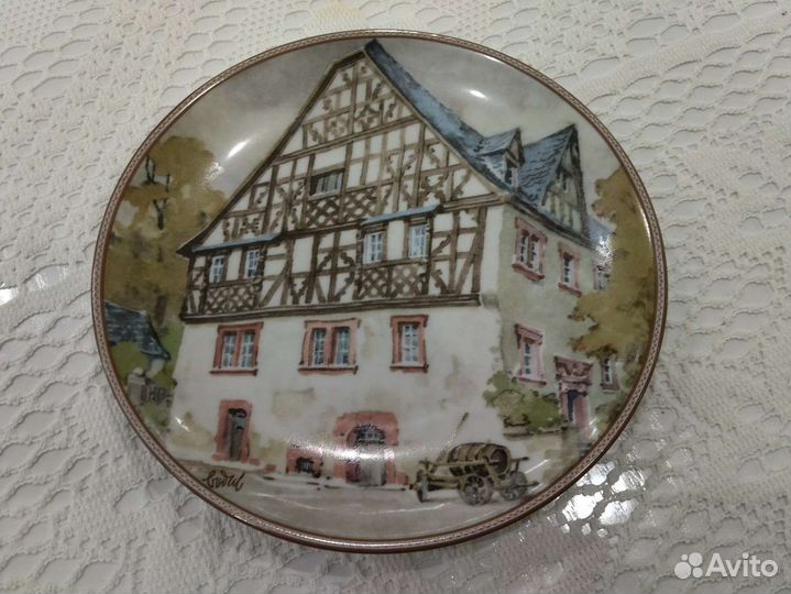 Декоративная тарелка Дом Мозель в Риссбахе