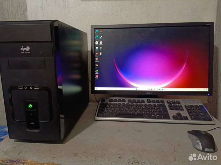 Компьютер комплект i5-4440/16gb/1060-6gb/ssd240gb