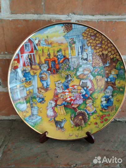 Тарелка коллекционная США