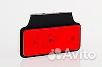 Фонарь габаритный LED красного цвета с кронштейном