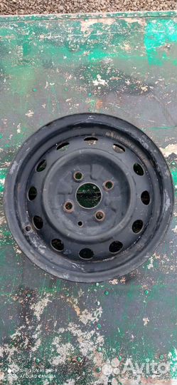 Штампованный диск, r13 4*100, Hyundai Getz
