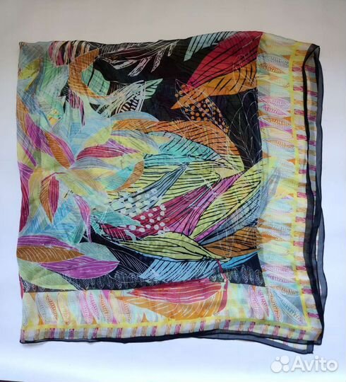 Платок натуральный шелк италия