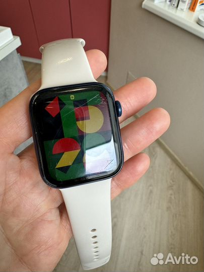 Смарт-часы Apple Watch S6 44mm синие