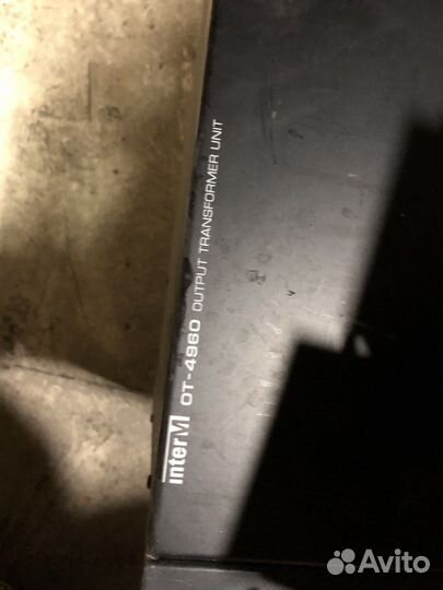Усилитель мощности QD-4960 и блок тр-ров OT-4960