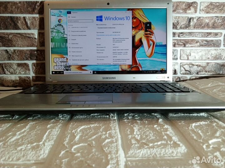 Офисный ноутбук Samsung Core I5