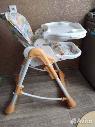 Детский стульчик для кормления happy baby