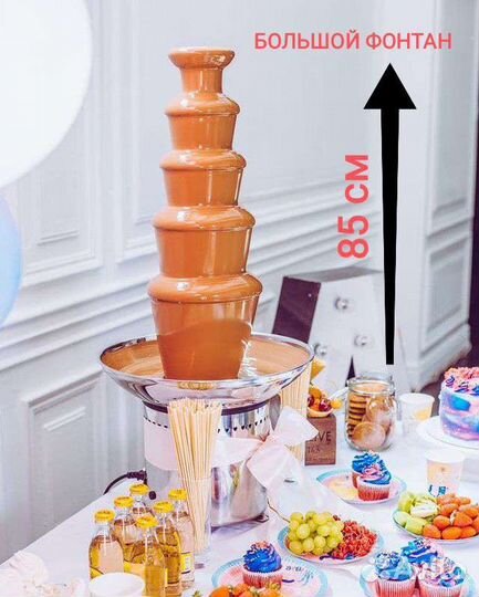 Шоколадный фонтан аренда/услуга
