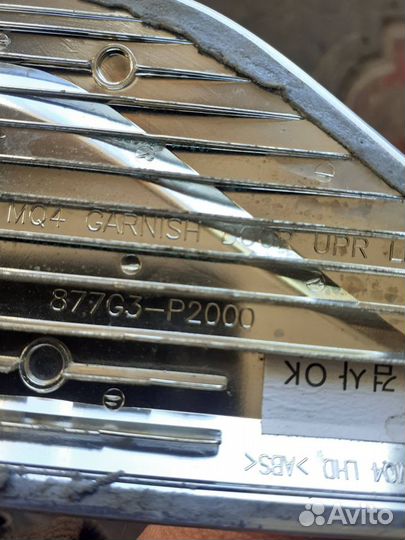 Накладка двери Kia Sorento 2020-передняя левая