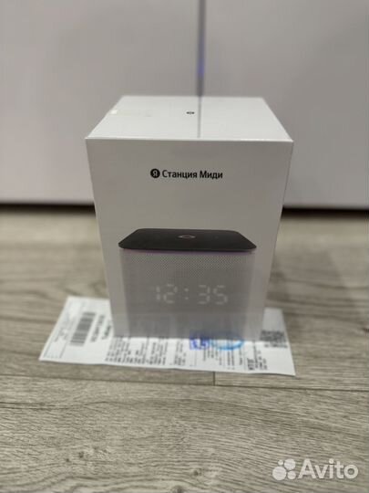 Умная колонка Яндекс Станция Миди Серая