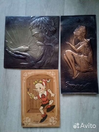 Чеканки панно СССР