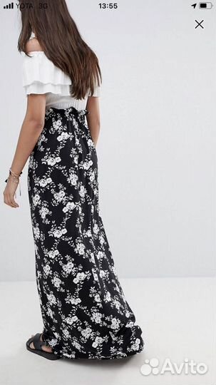 Юбка макси длинная в пол ASOS