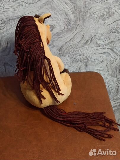 Мягкая игрушка Конь с мешком