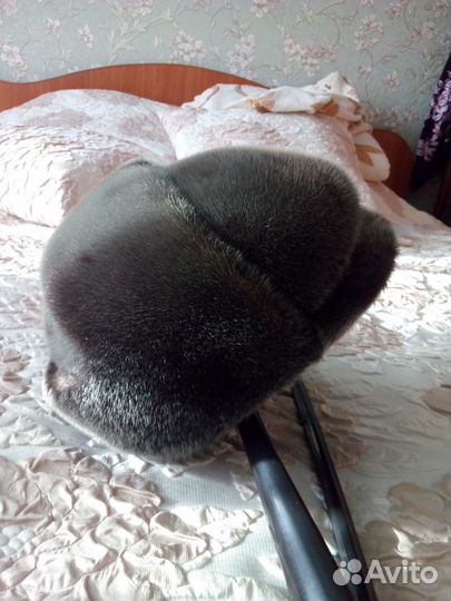 Меховая мужская кепка