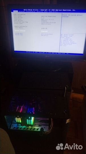 Мощный игровой компьютер, 12 ядер, 16гб,rx 580 8gb