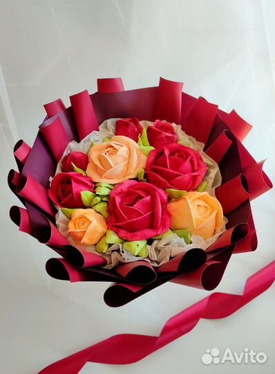 Зефирных букет на день матери