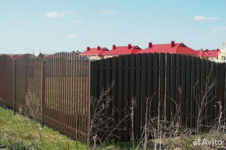 Забор из профнастила
