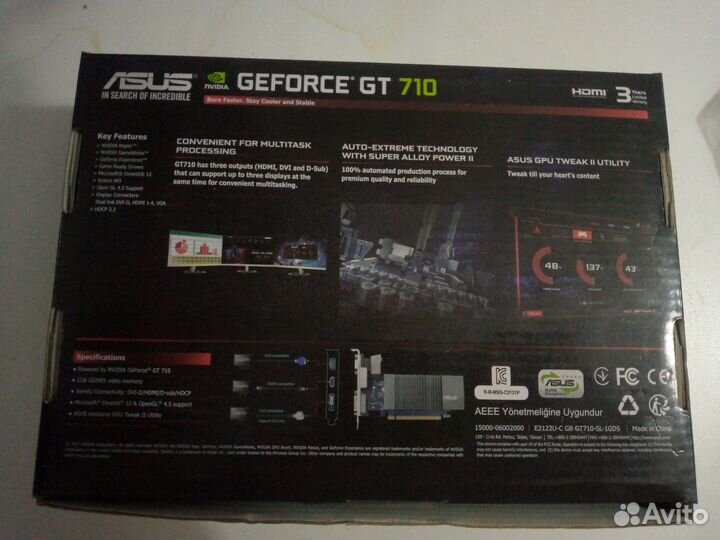 Видеокарта asus