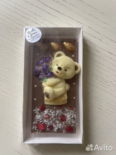 Шоколад ручной работы плитка