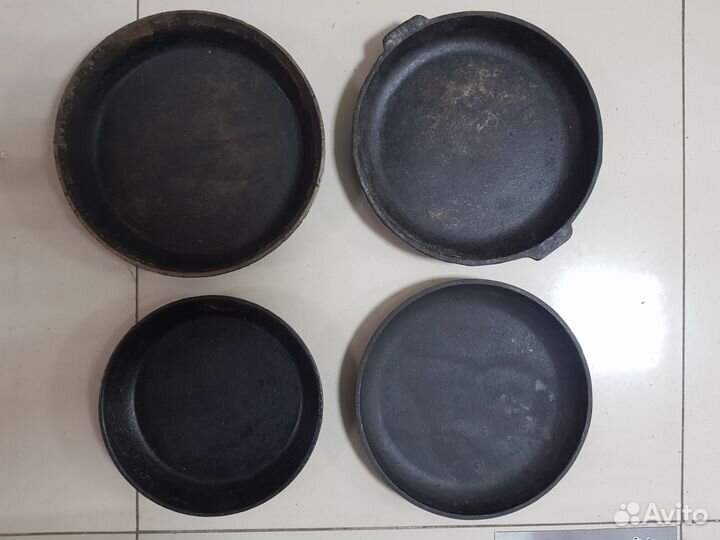 Утятницы чугун, алюминий СССР